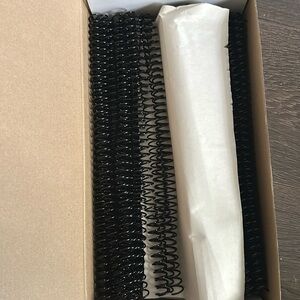 Binding coils Rayson, Black Spiral 1.1mm, 3:1 Pitch, Binding Coils